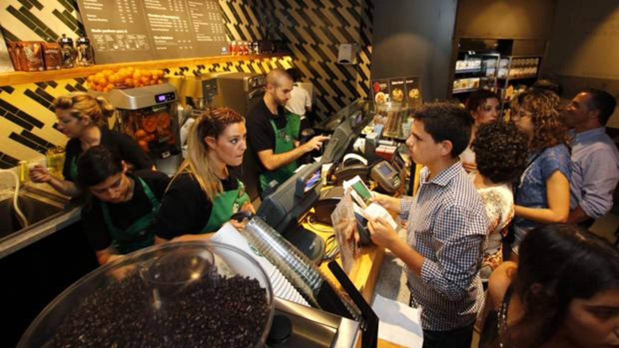 Establecimiento de Starbucks en Alicante