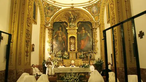 Interior del convento de los Santos Mártires