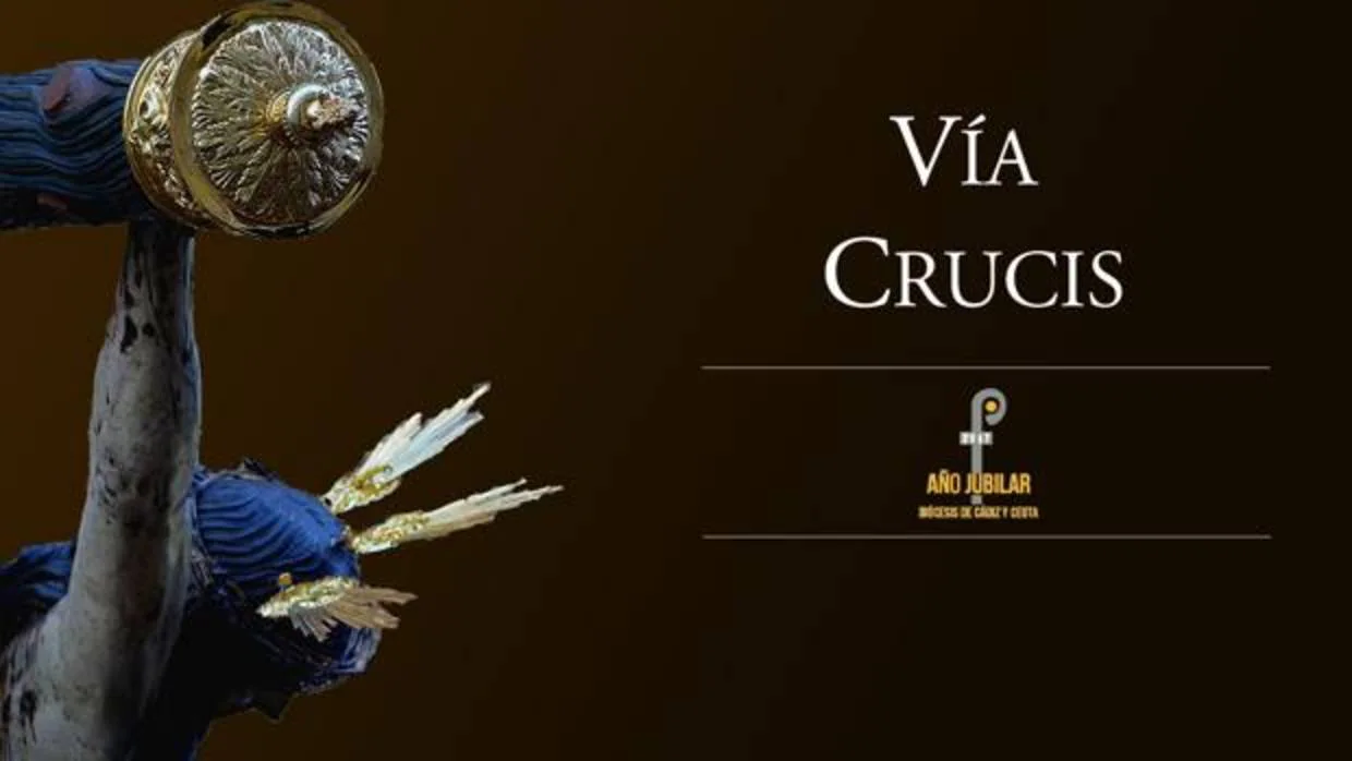 Cartel que anuncia el Vía Crucis del próximo 7 de julio