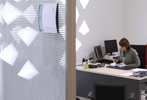 La titular del Juzgado de Violencia de Género, en su despacho