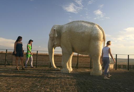 Muestra escultórica dentro del festival de arte Scarpia