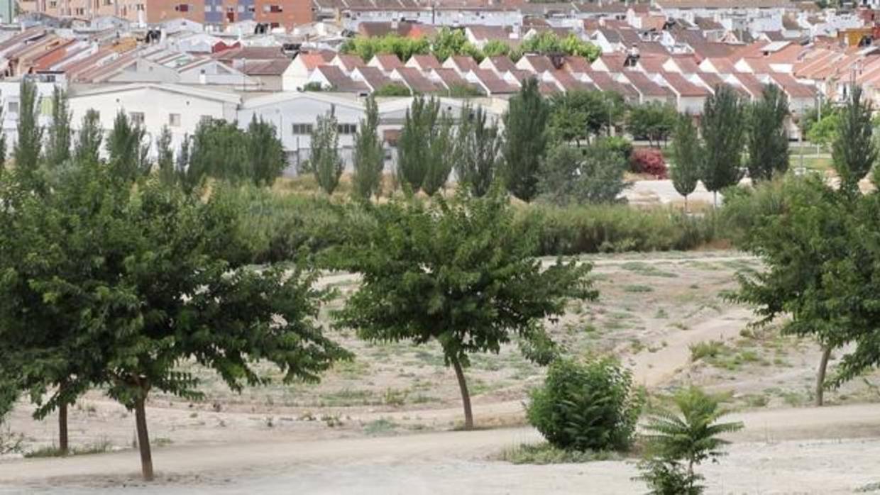 Zona en la que se construirá el parque