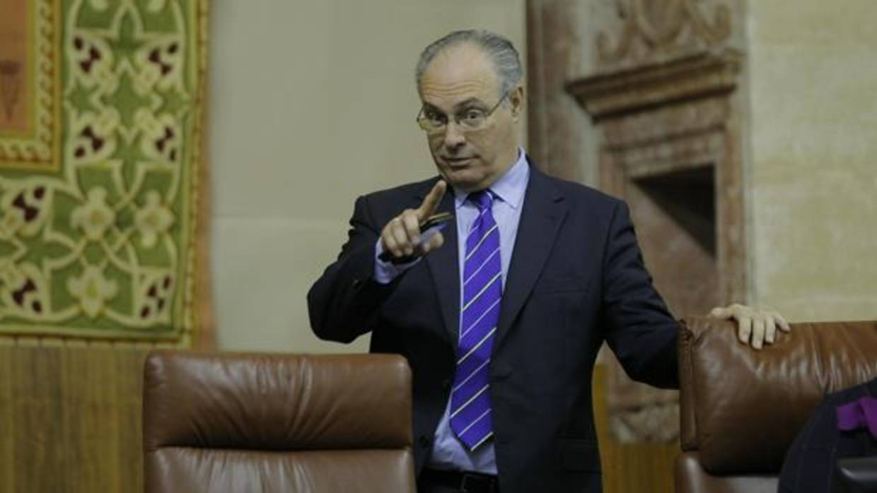 Juan Pablo Durán, presidente del Parlamento andaluz