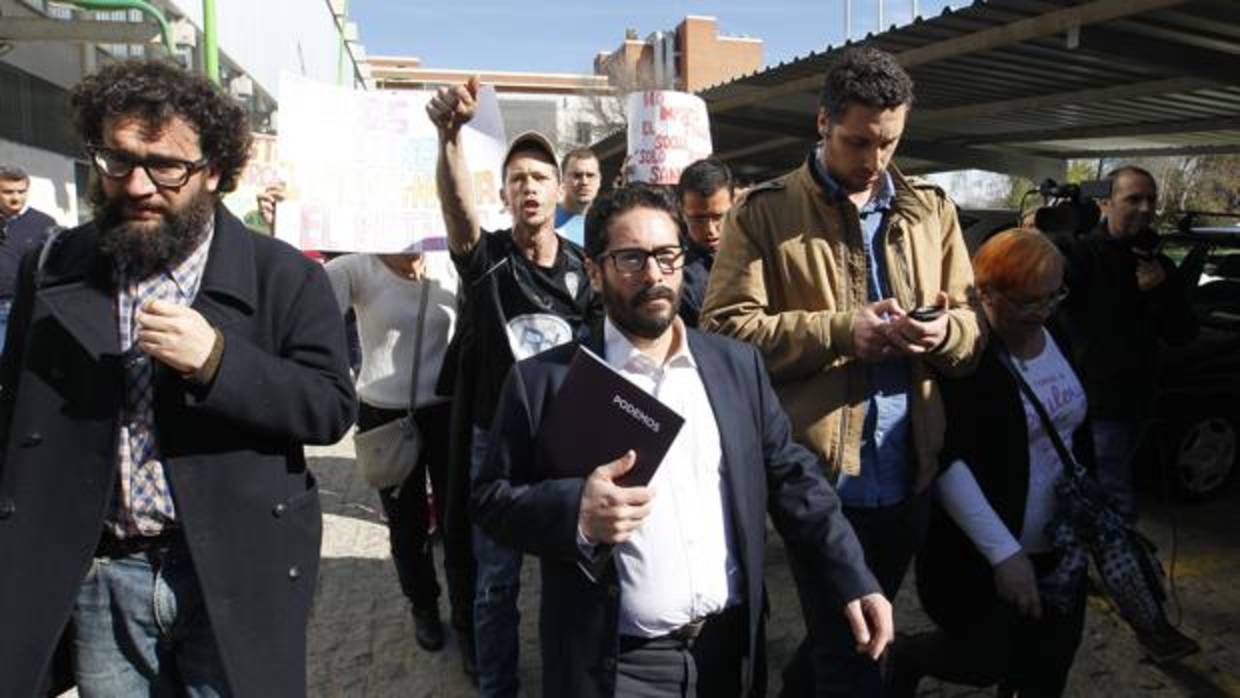 David Moscoso, camino de los juzgados para declarar por el caso de Guadalquivir Futuro