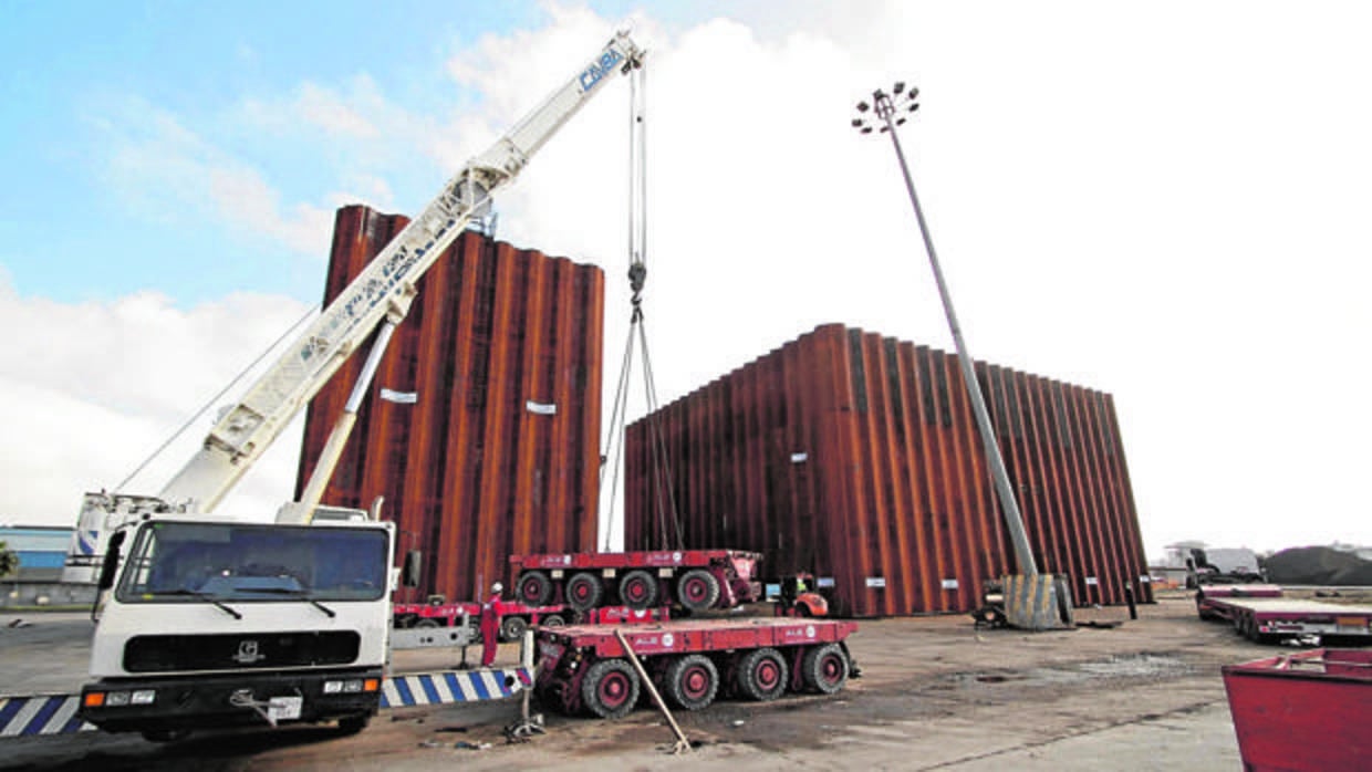 Instalaciones del Puerto de Sevilla