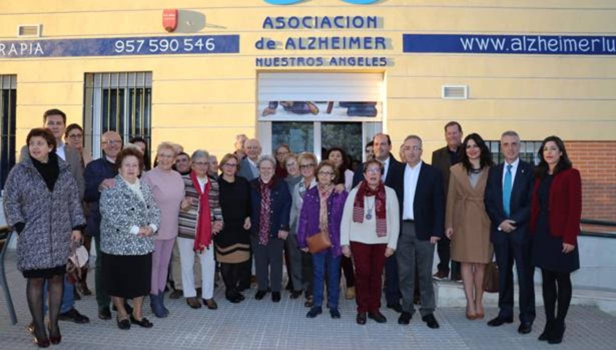 Inauguración del centro de día de la asociación de Alzheimer de Lucena