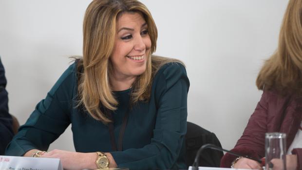 La presidenta de la Junta, Susana Díaz