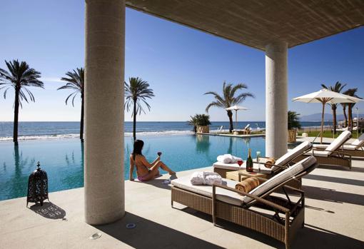 El relax del Marbella Club Hotel