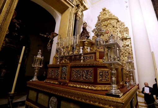 Vista del Niño Jesús sobre el paso