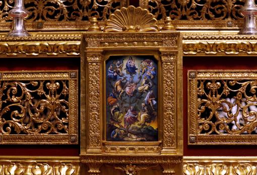 Detalle de una de las capillas