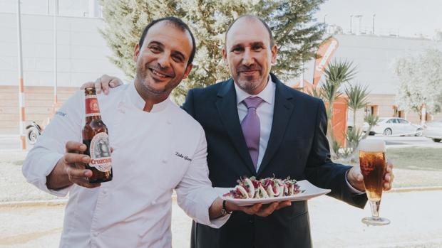 Kisko García propone una receta Estrella Michelín para las fiestas con Cruzcampo