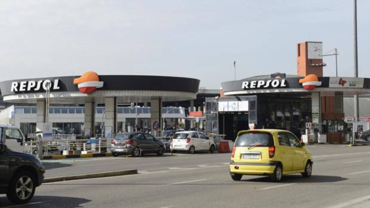 Estación de servicio de Repsol