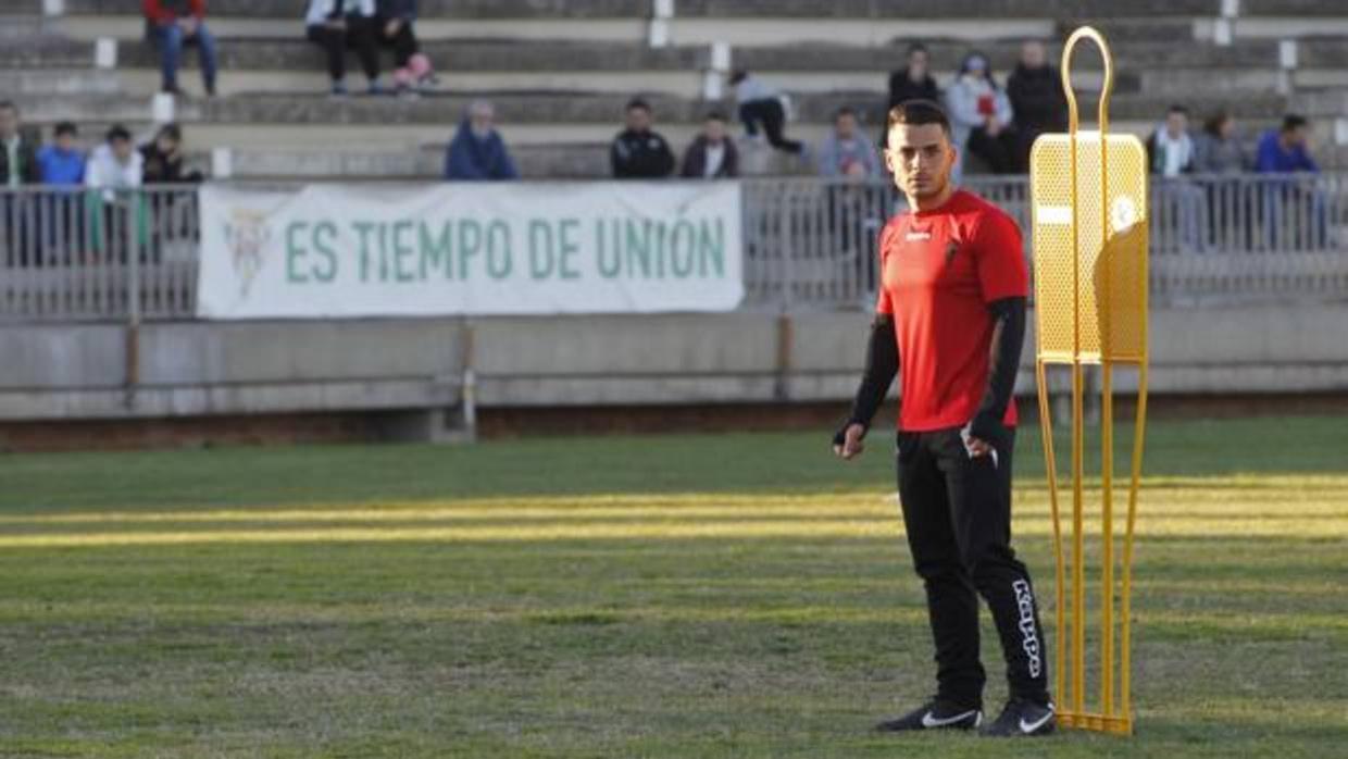 El entrenador del Córdoba CF, Jorge Romero