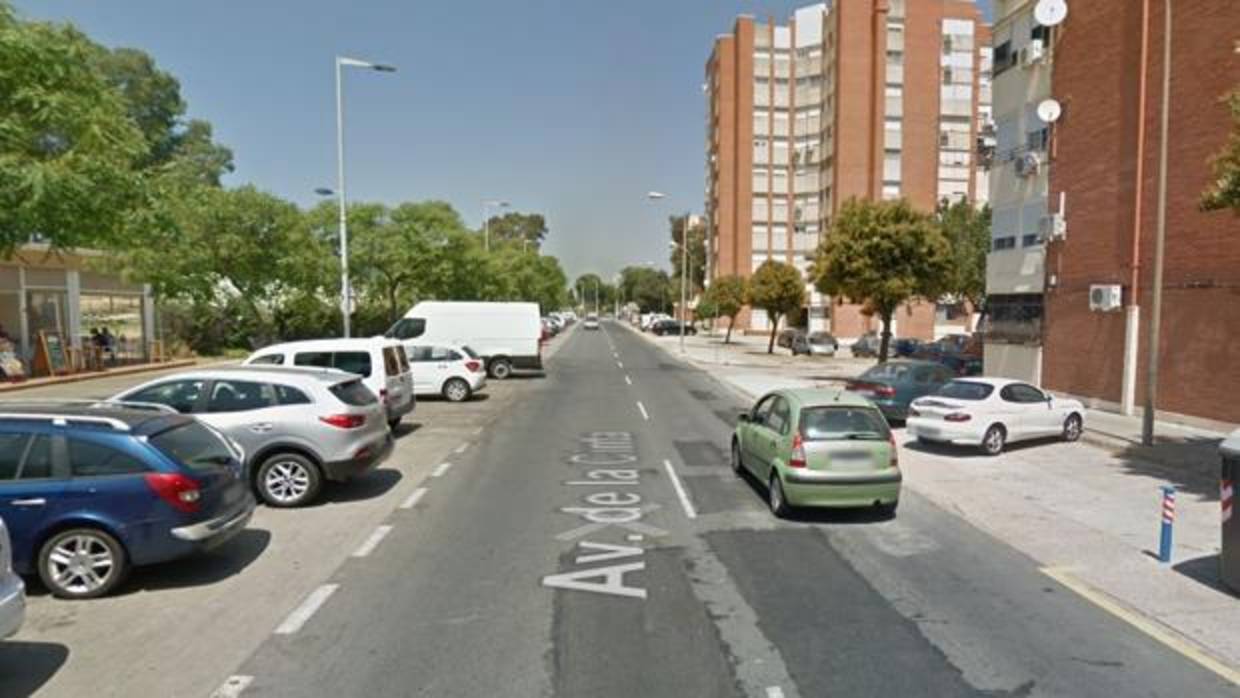 El accidente se produjo a última hora del martes en la Avenida de la Cinta