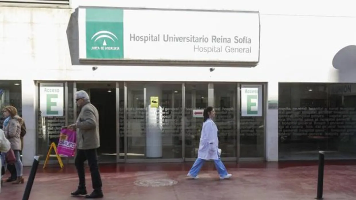Imagen de uno de los accesos del Hospital Reina Sofía