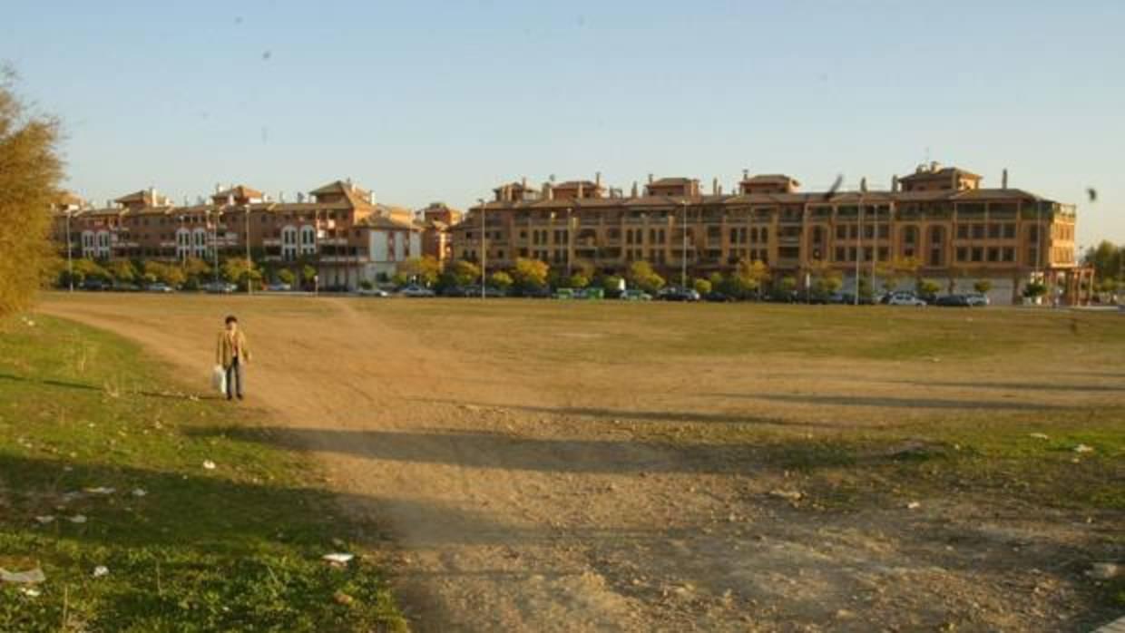 Parcela del canal en la avenida del Brillante