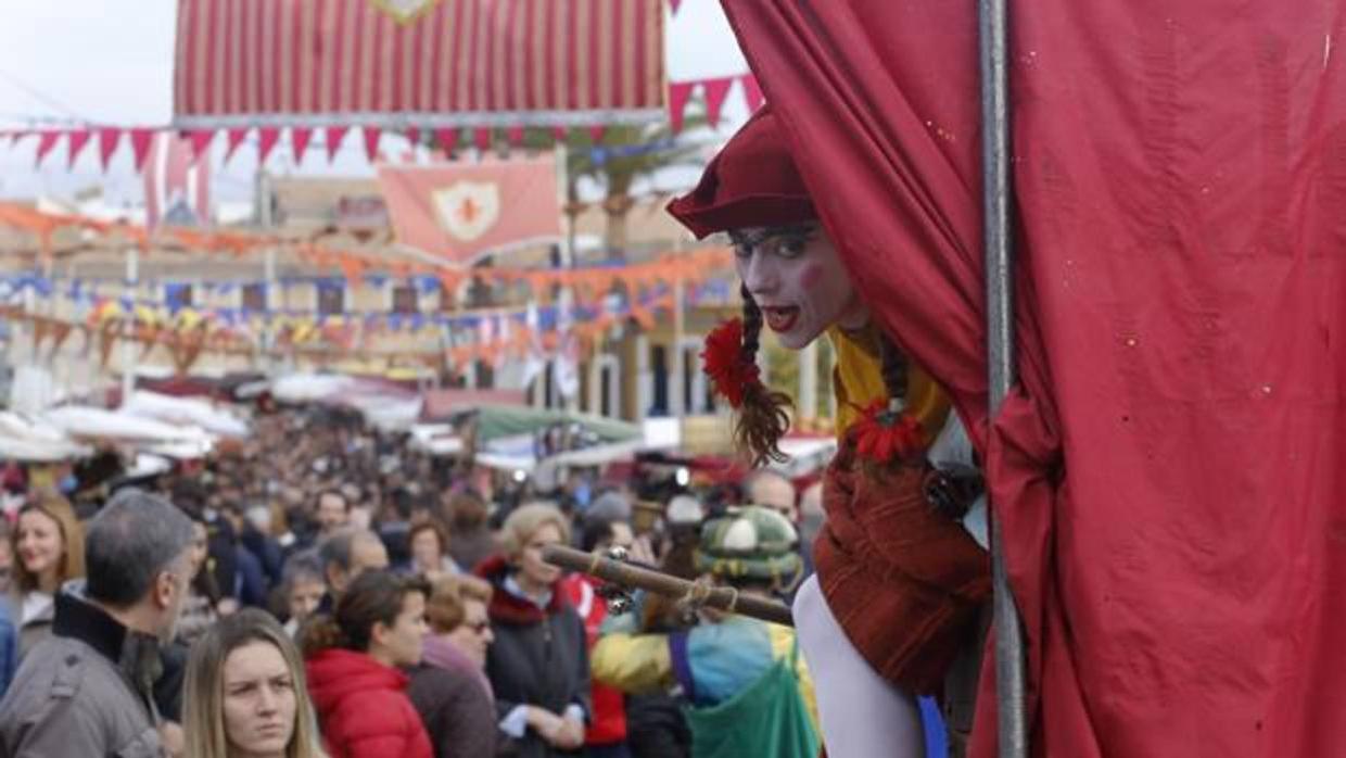 Ambiente en el Mercado Medieval durante una edición anterior