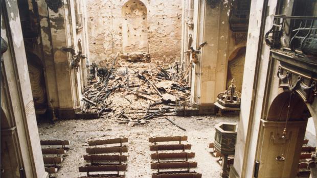 Cuarenta años del incendio provocado de la iglesia de la Merced de Córdoba