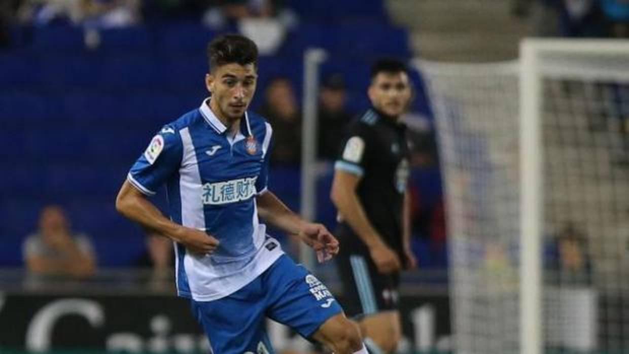 Marc Roca, en un partido ante la Real Sociedad