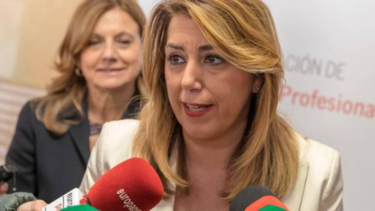 La presidenta de la Junta de Andalucía, Susana Díaz