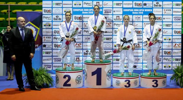 Julia Figueroa, oro en el Open de Roma