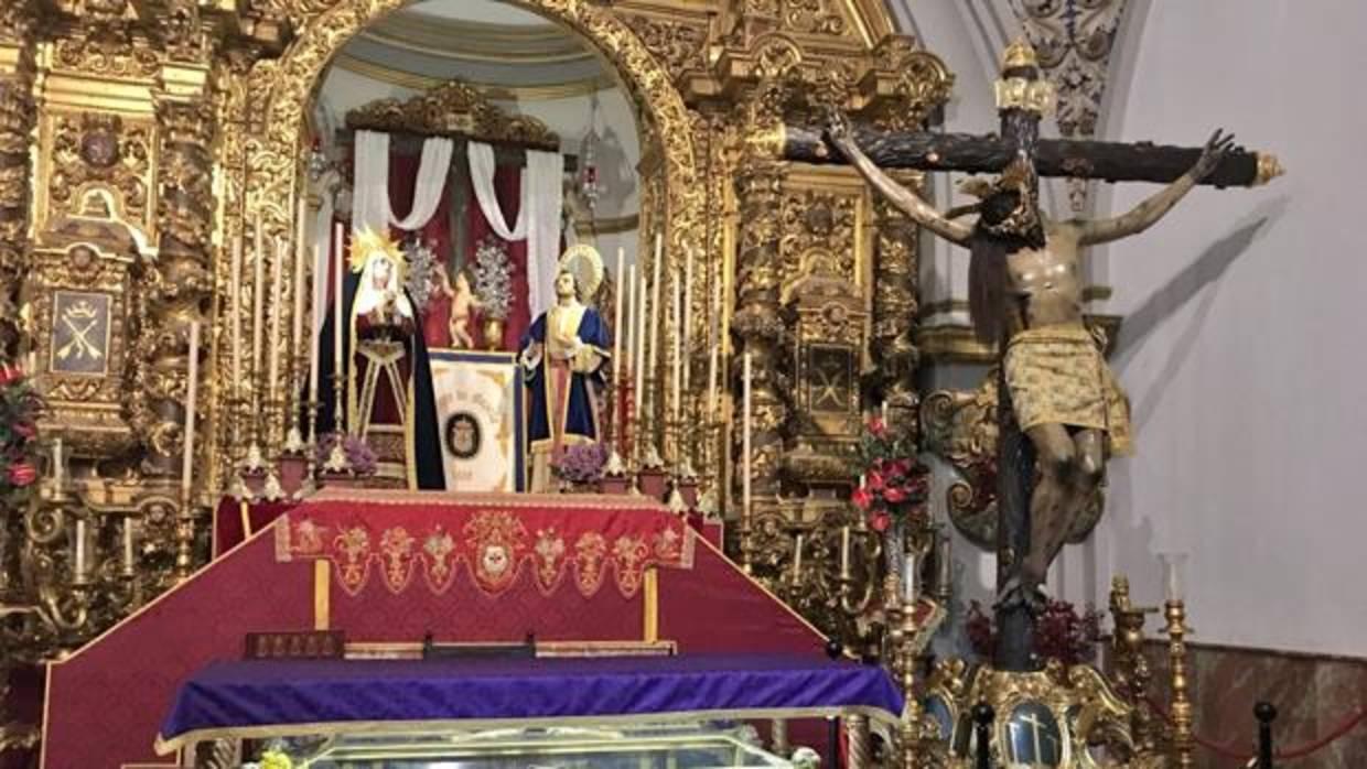 El Cristo de Gracia de nuevo en su templo