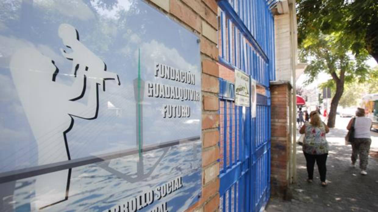 Fachada de la sede de la Fundación Guadalquivir Futuro