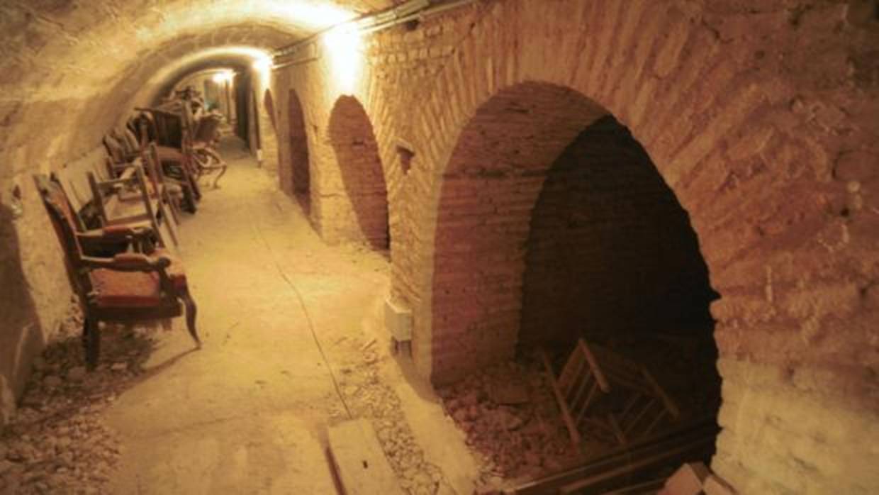 Interior de la Torre de la Inquisición del Alcázar de Córdoba