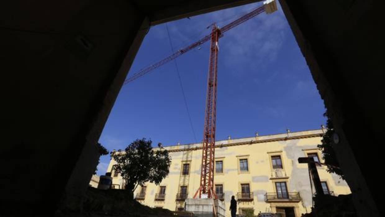 Obras en el Palacio Episcopal de Córdoba