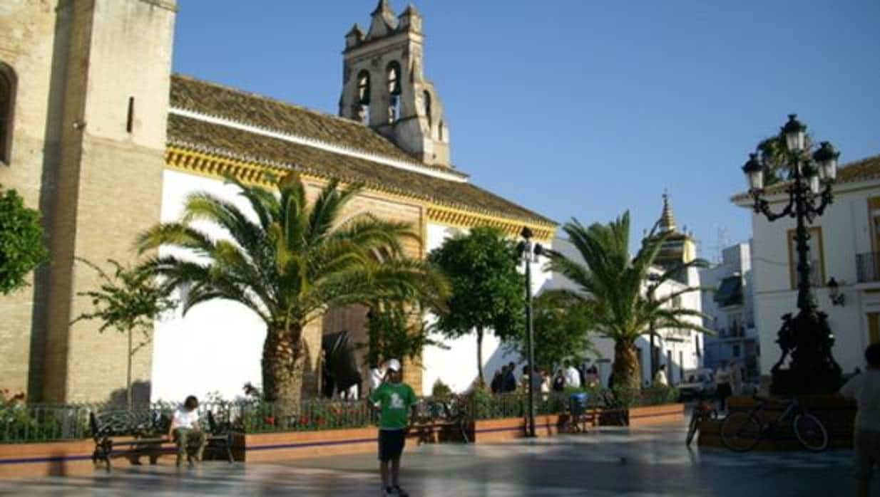 Plaza del Ayuntamiento de Hinojos, Huelva