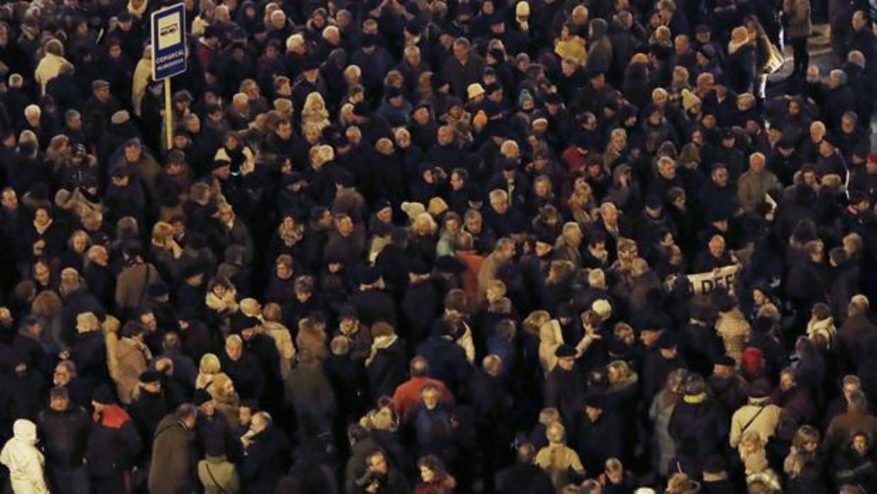 Protesta de jubilados en Córdoba