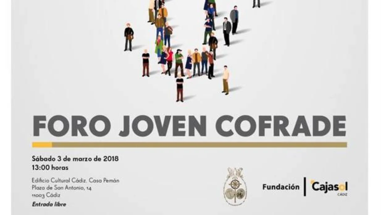 La Fundación Cajasol acoge este sábado el ‘I Foro Joven Cofrade’
