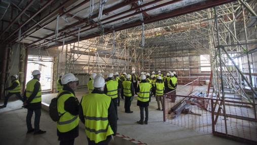 Obras de ampliación del plenario del Palacio de Congresos de Córdoba