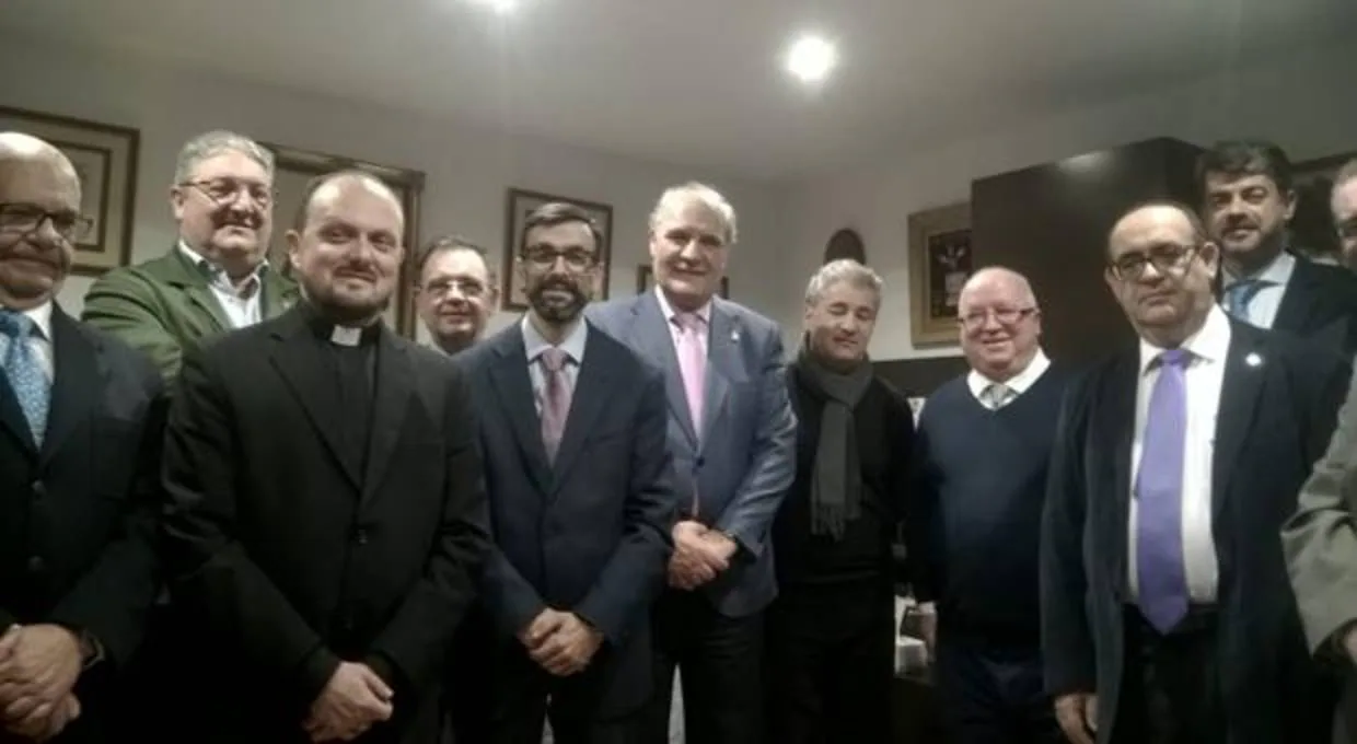 Recepción a Juan Carlos Torrejón, pregonero de la Semana Santa 2018 de Cádiz