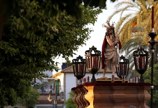 El Señor de los Afligidos del barrio de Cañero de Córdoba
