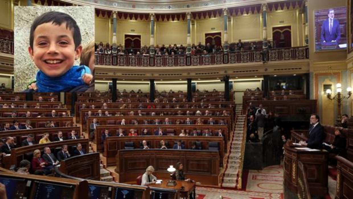 El pleno del Congreso de los Diputados ha comenzado con palabras de cariño hacia Gabriel Cruz y su familia