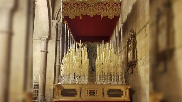 Semana Santa de Córdoba 2018: Cera de otros tiempos para la Virgen de la Salud