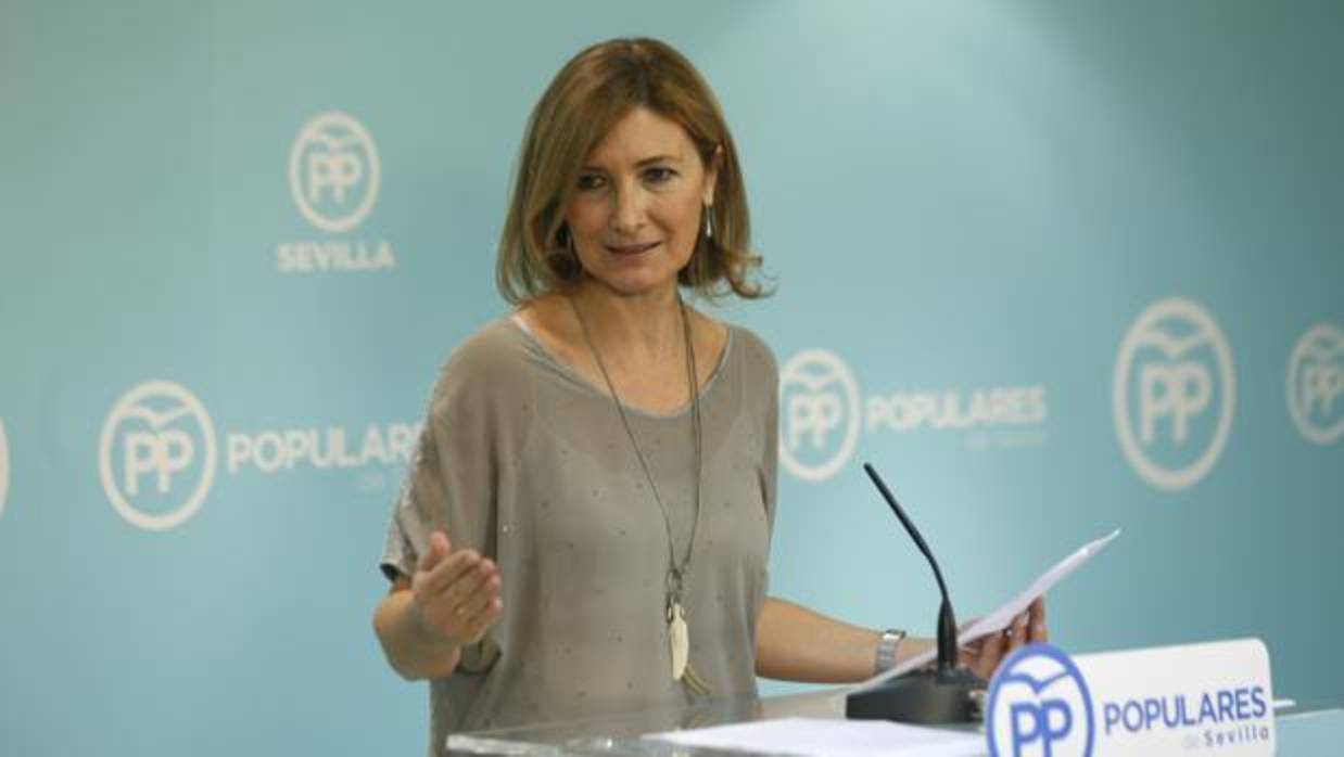 La diputada autonómica del PP-A Alicia Martínez