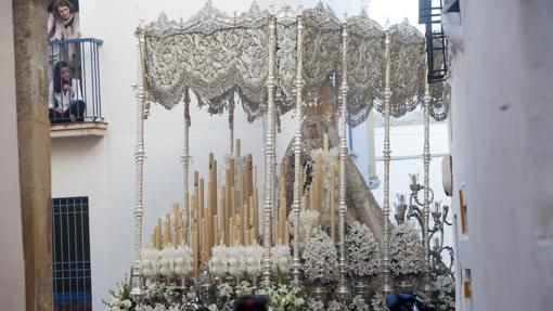 La Virgen de la Paz y Esperanza en el Miércoles Santo de Córdoba