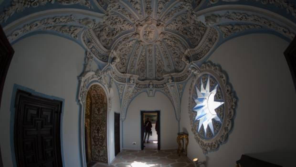 Interior de la sacristía de la capilla que hay en el Palacio de San Telmo