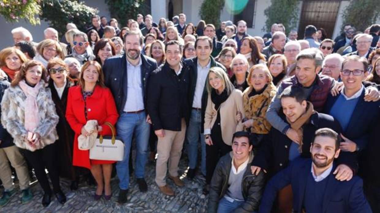 Presentación de los candidatos del PP a las municipales, el pasado febrero en Aguilar de la Frontera