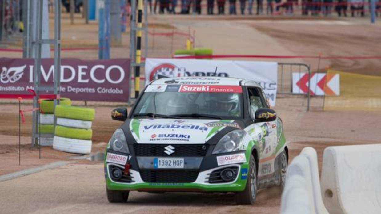 Tramo urbano de esta edición del rallye Sierra Morena en Córdoba