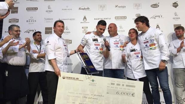 El chef formado en Córdoba Álvaro Salazar gana el concurso nacional Cocinero del Año 2018