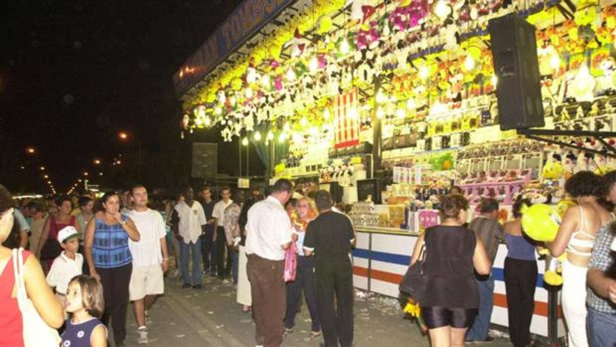 Imagen de archivo de la feria de Almería, donde el acusado invitó a llevar a la víctima antes de secuestrarla