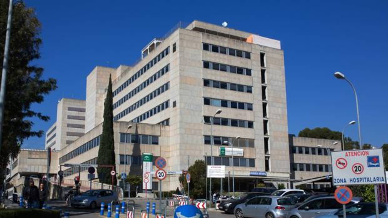 Hospital Materno Infantil de Málaga, donde fue trasladada la menor