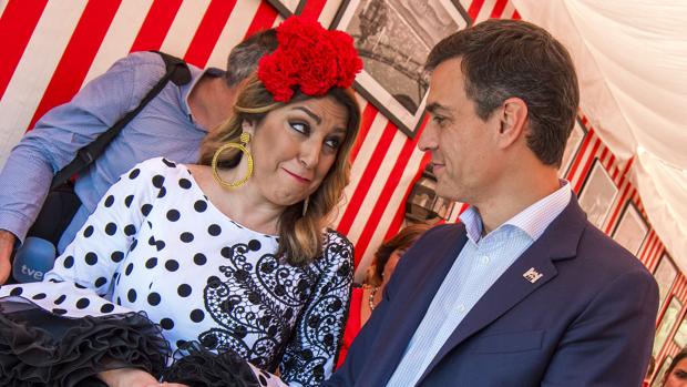 Susana Díaz confía en que Chaves y Griñán vuelvan al PSOE