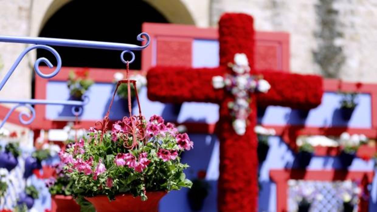 Una de las Cruces de Mayo de Córdoba