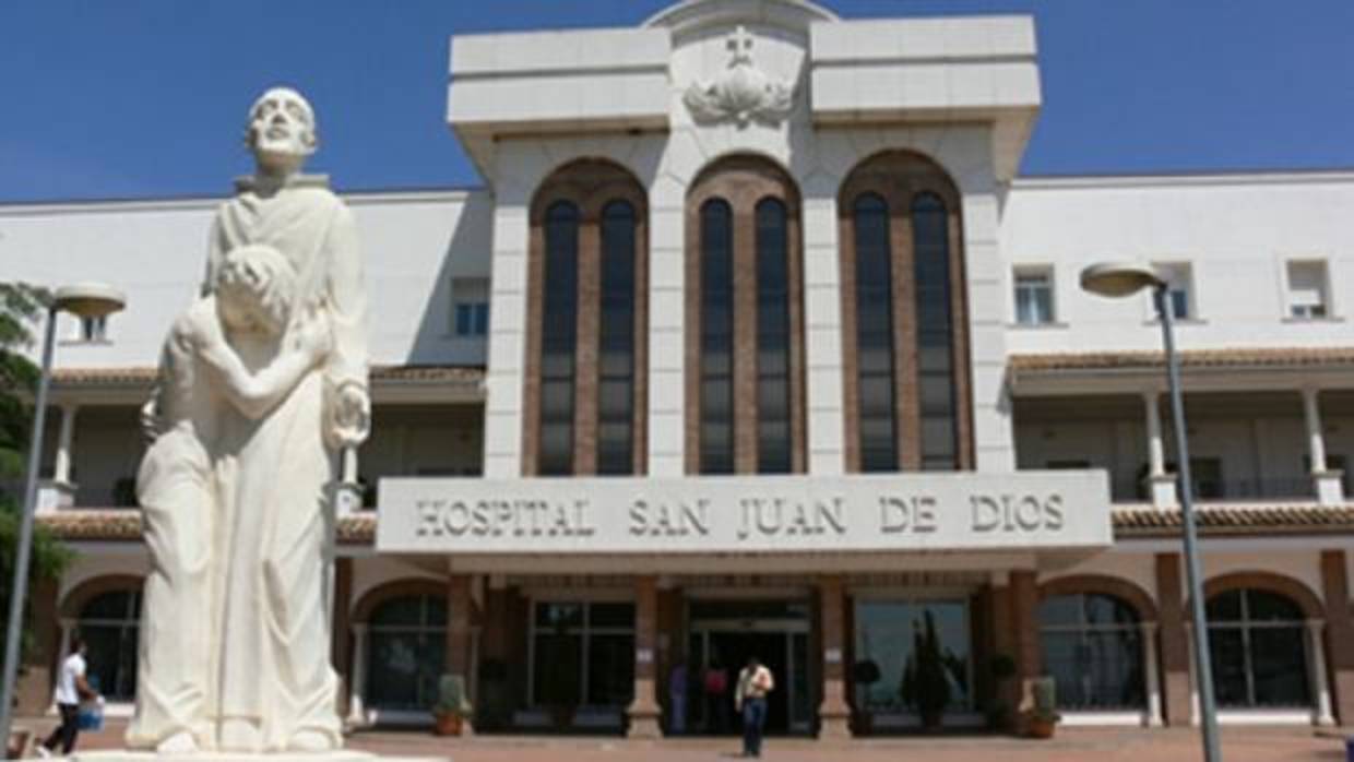 Fachada del hospital San Juan de Dios de Córdoba