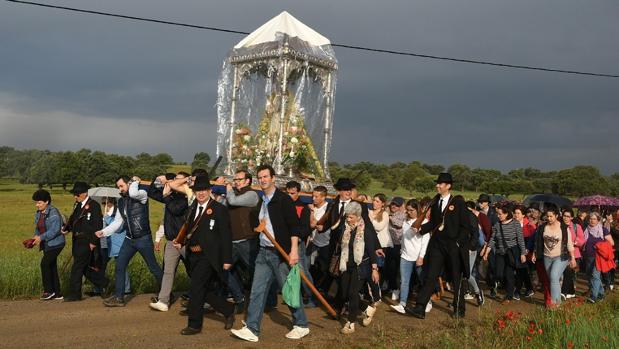 Pozoblanco se despide de la Virgen de Luna