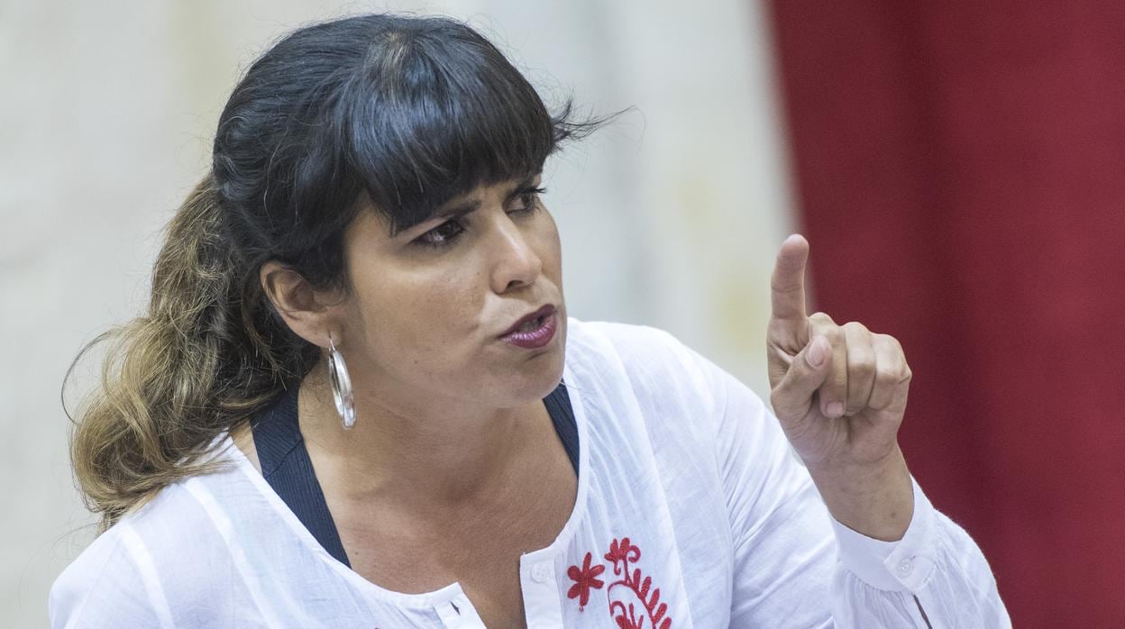 Teresa Rodríguez, coordinadora general de Podemos en Andalucía